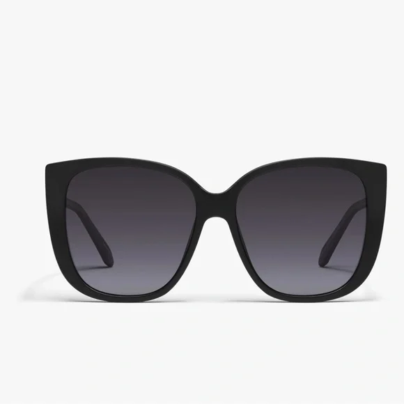 Quay Australia Black Oversized Square Sunglasses - Picture 1 of 4